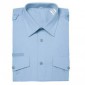 Chemise | Bleu ciel manches longues velcro | Pour service courant