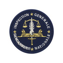 Ecusson Inspection Générale de la Gendarmerie Nationale