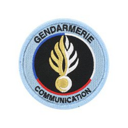 Ecusson Cellules Communication de la Gendarmerie Nationale