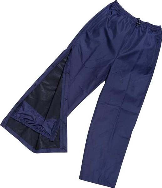 Pantalon De Pluie Homme Pro Climate - Bleu, Taille S (L27), Très Bon état D'occasion