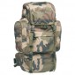 Sac à dos militaire camouflage 65 litres avec sur sac