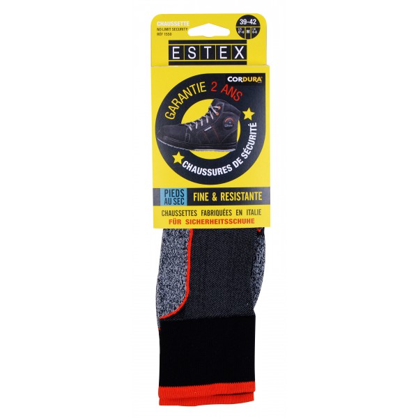 Chaussettes de travail security ESTEX POINTURE 