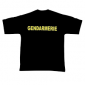 Tee Shirt noir Gendarmerie