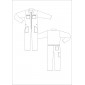Combinaison de travail 100% coton | 1 zip