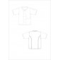 Veste de cuisine | Couleur Blanc, Manches courtes, Polyester et Coton