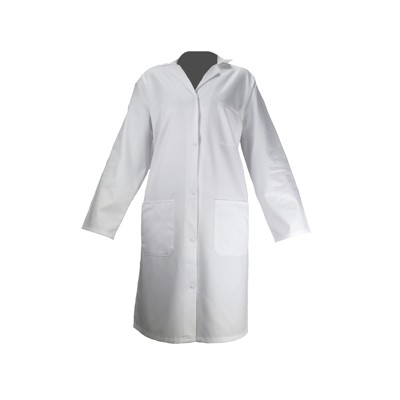 Blouse médicale blanche pour Femme - 100% coton