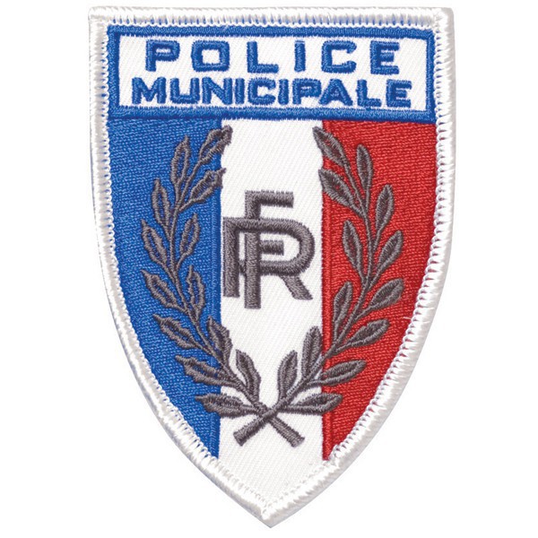 Insigne Police Municipale métal pour calot