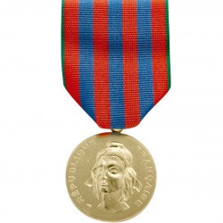 Médaille ordonnance | Médaille Commémorative Française ordonnance