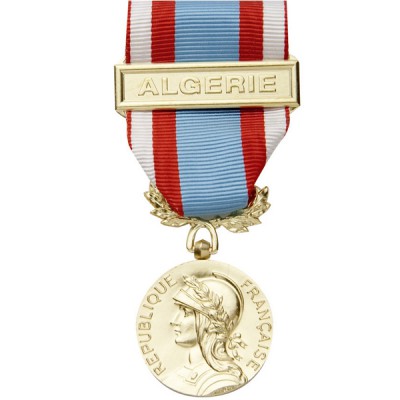 Cadre d'affichage des médailles - Cadre de boîte Algeria