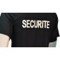 Sweat-shirt noir SECURITE