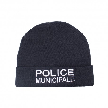 Bonnet brodé marine | Police Municipale