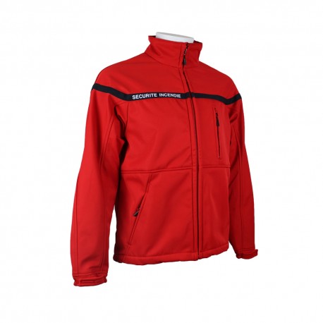 Blouson Softshell Sécurité Incendie