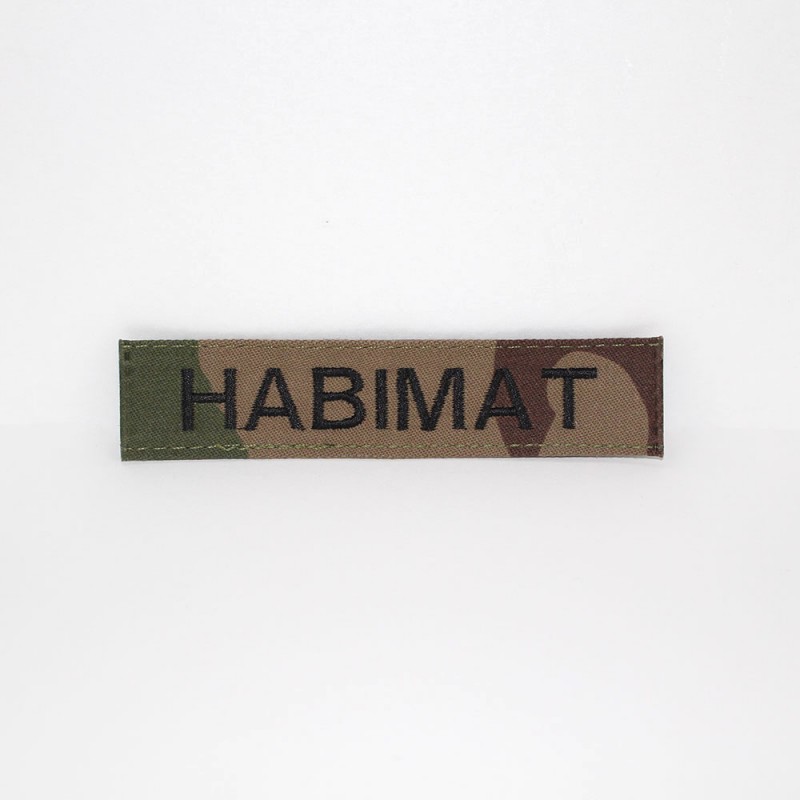 Habimat - Bande Patronymique fond Camouflage