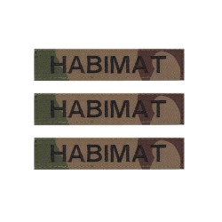 Lot de 2 bandes patronymiques sur fonds CAMO CE