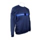 Sweat marine | Bandes gitane | Police Municipale