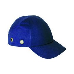 Casquette anti-choc marine