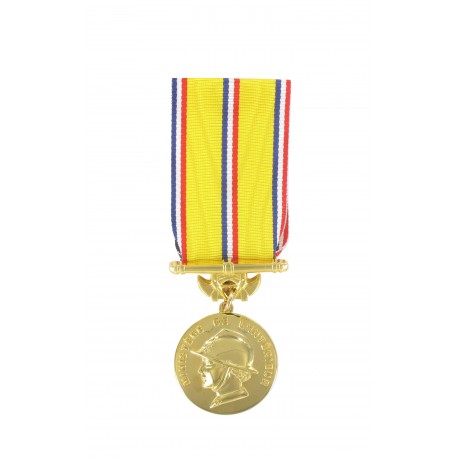 Médaille d'ancienneté des Sapeurs Pompiers Or 30 ans