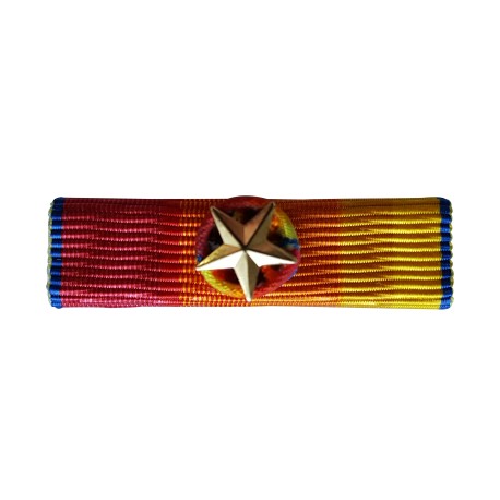 Barrettes Sapeurs Pompiers pour Services Exceptionnels Or