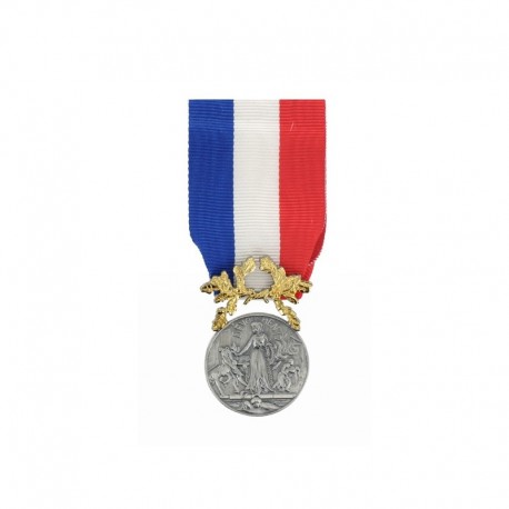 Médaille pour acte de courage et de dévouement 1° classe Argent
