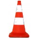 Cône de signalisation pliable