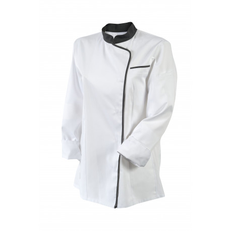 Habimat - Veste Cuisine Blanche, Femme