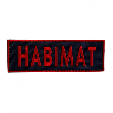 Dossard / Flap Personnalisé | Couleur Marine, Velcro