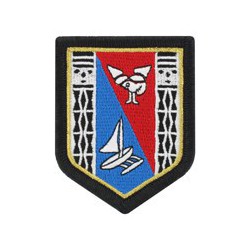 Ecusson région Nouvelle Calédonie et les Iles Wallis et Futuna