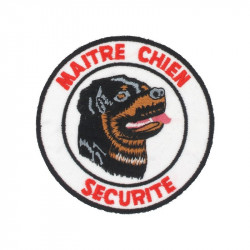 Ecusson Maitre chien Rottweiler