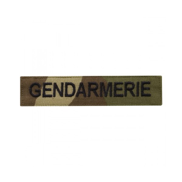 Bande patronymique camo - Vert - 25mm x 120mm - rouleau de 210