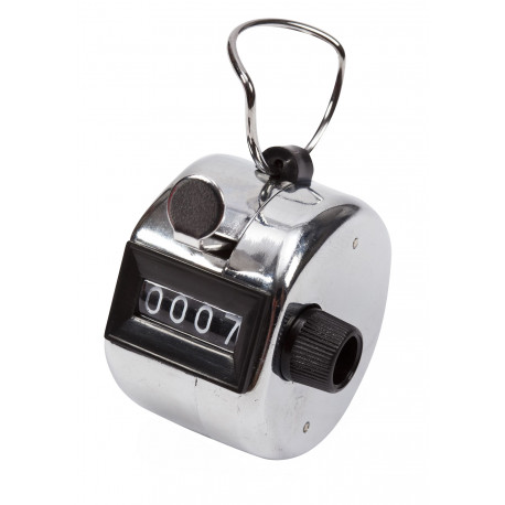 Compteur manuel 4 chiffres | Métal