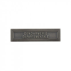 Agrafe Gendarmerie Départementale | Pour Médaille Ordonnance
