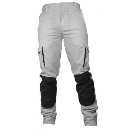 Pantalon typhon plus blanc en élasthanne