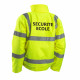 Parka haute visibilité jaune sécurité école
