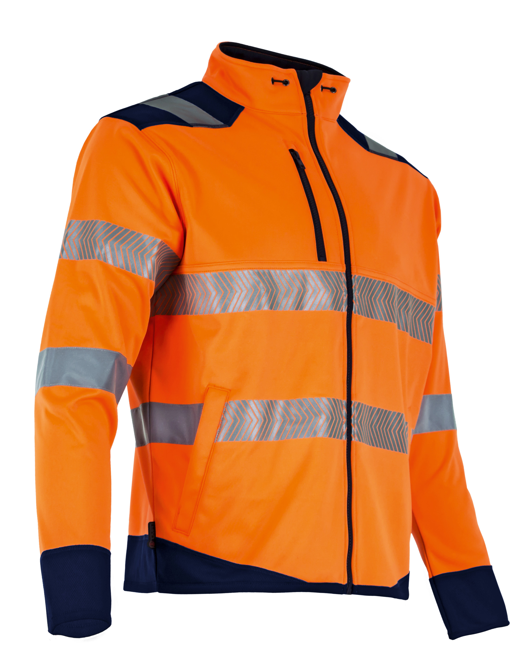 Habimat - Veste polaire haute visibilité orange