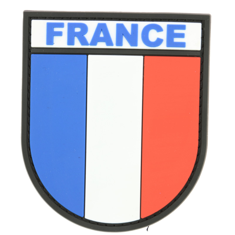 Écusson avec drapeau France