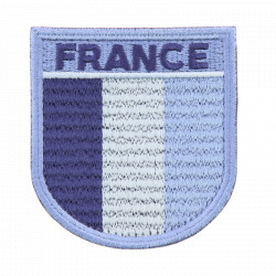 Ecusson de bras militaire | France basse visibilité bleu