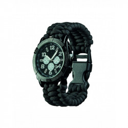 Montre Paracorde bracelet noir