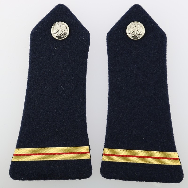 Épaulettes Marine Nationale École Courbet - Corps Enseignant, Dorées - Occasion