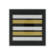 Galon de Poitrine Plastifié Lieutenant Colonel Sapeurs Pompiers