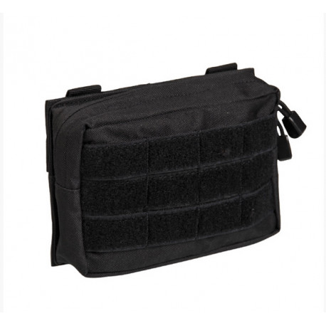 Habimat - Pochette MOLLE noir pour gilet tactique