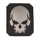 PATCH 3D SKULL AVEC SCRATCH PVC PETIT NOIR