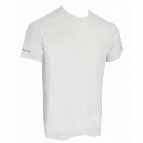 Tee-shirt anti-transpiration manches courtes blanc