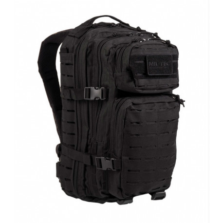 Sac à dos laser cut noir Miltec 20 litres