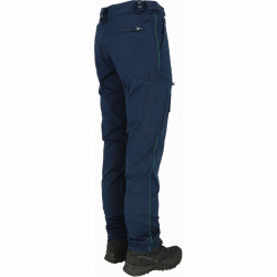 Pantalon d'intervention marine mat avec liseré vert