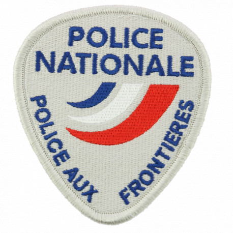 Ecusson de bras Police aux frontières Police Nationale