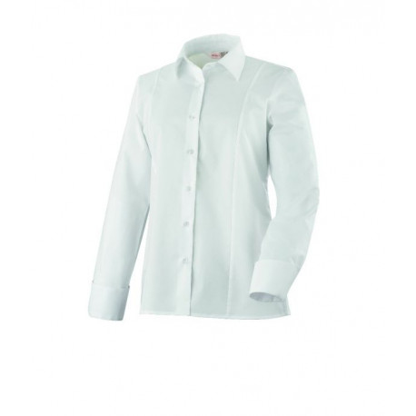 Chemisier blanc manches longues