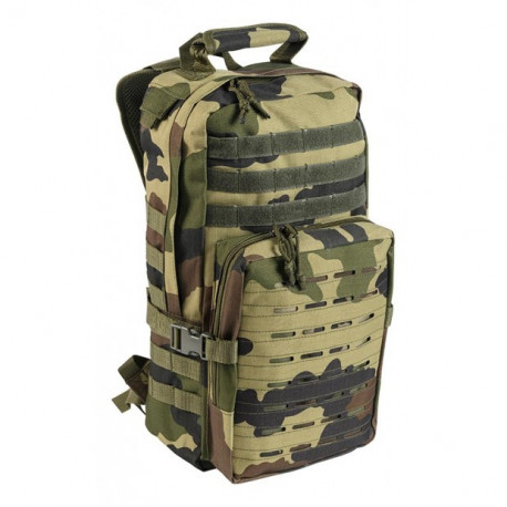 Sac à dos militaire avec laser cut et molle camouflage CE 25 litres