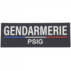 Bandes d'identification PVC PSIG Gendarmerie France