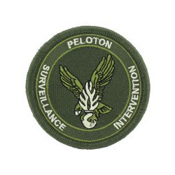 Écusson rond Gendarmerie | Peloton de Surveillance et Intervention
