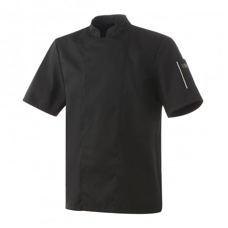 Veste de cuisine Manches courtes NERO noire